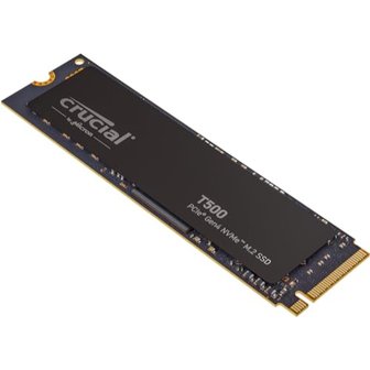  Crucial T500 500GB SSD PCIe Gen 4 7X400MBs) NVMe M.2 (2280) CT500T500SSD8JP (최대 전송