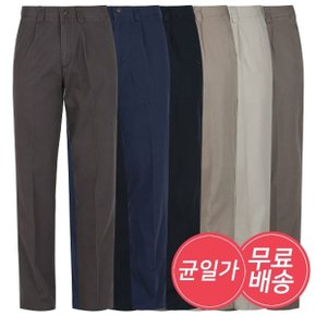 [무료배송]남자바지 링클프리 스판 봄여름 팬츠 남성 원턱 면바지...