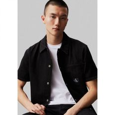 5067305 Calvin Klein CAMP - Shirt denim black