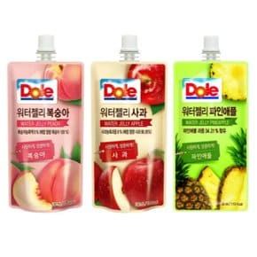 Dole 워터젤리 복숭아 130ml x 20팩 무료배송