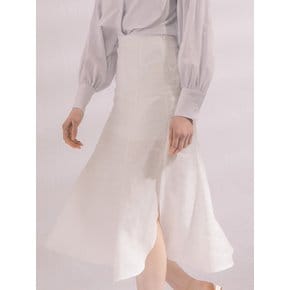 LINNEN TULIP SKIRT -WT