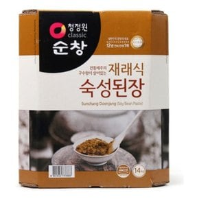 청정원 순창재래식숙성된장 14kg 식당용 대용량 (WBA1E41)