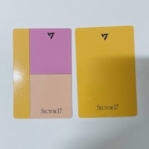 세븐틴 정규 4집 리팩 Sector 17 공식 앨범 포토카드 정품 조슈아 버전 - 버전 선택