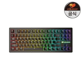 PURI TKL RGB 유선 게이밍 텐키리스 적축 기계식 키보드