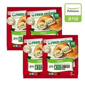 [G][풀무원] 대파 크림치즈 베이글 405gX4개