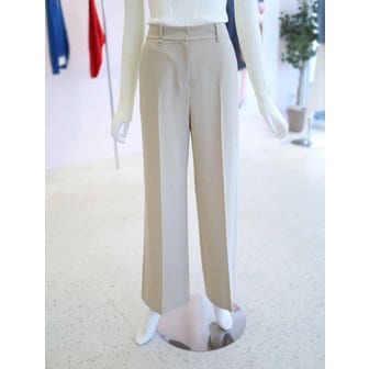 올리브데올리브 [여주점] 여성 세미 와이드 일자 셋업 팬츠 바지 YW6SL603
