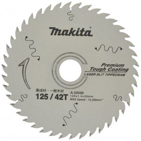 마키타 (Makita) 칩 톱 프리미엄 터프 코팅 외경 125mm 칼날 수 42 A-50500