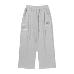 [공식]골드모먼트 핀턱 와이드 팬츠 MELANGE GREY