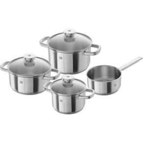 독일 즈윌링 냄비 ZWILLING Joy Kochtopf-Set 4-teilig 3 Deckel Induktionsgeeignet 스테인리스