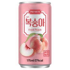 다인 복숭아 175ml x 30캔