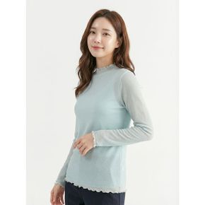 여성 메쉬 베이스레이어 티셔츠 ALTHN1221 830_P357686141