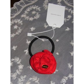 Rose Hair Tie_Red