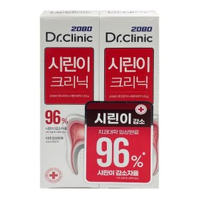 2080 닥터 크리닉 시린이 치약 120g 2개입 - O