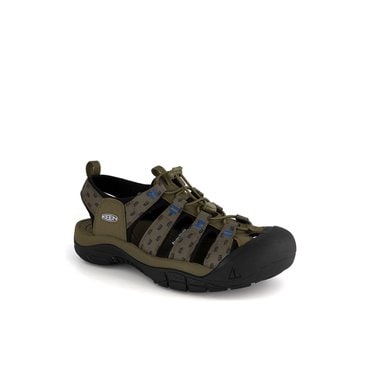 KEEN [25SS][KEEN X Études Studio][뉴포트 RETRO] 진한 카키 남성 샌들 KNSO5E113K3
