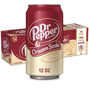  Dr Pepper닥터페퍼  크림  소다  12  fl  온스  캔  12팩  탄산  청량  음료  드링크