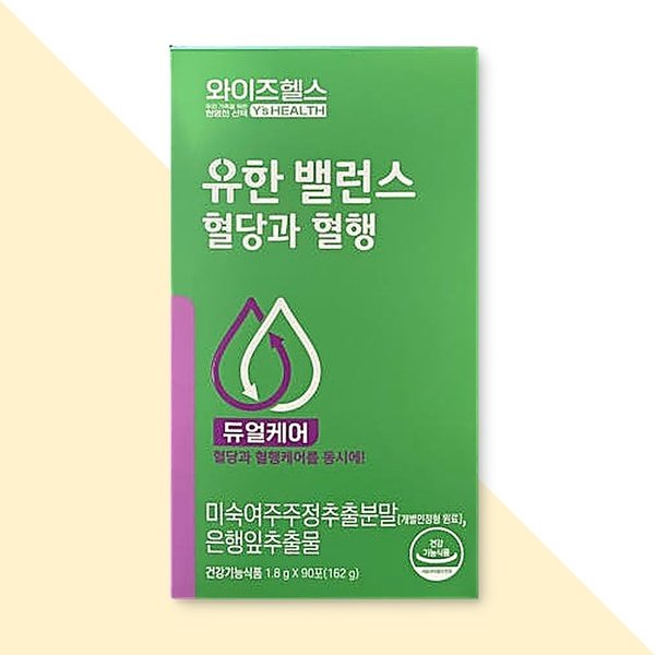 유한밸런스 혈당과 혈행 케어 미주여주주정추출분말