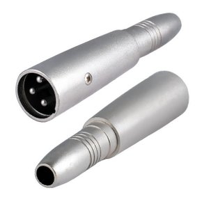 XLR 캐논 3핀 수(M) to 6.3mm 암(F) 오디오 변환 젠더