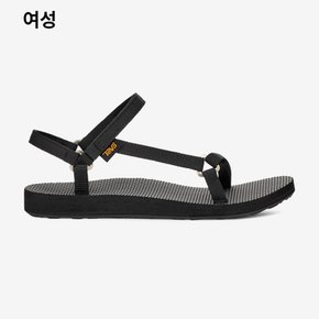 2024 S/S 신상품 TEVA 여성용 경량 샌들 오리지날 유니버셜 슬림 STVF2410110-BLK