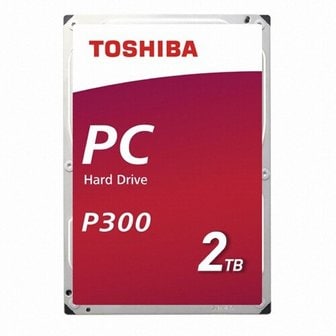 도시바 P300 2TB 3.5인치 HDD 하드디스크 HDWD120 (SATA3/7200/64M)