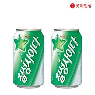  칠성사이다 뚱캔 355ml 24캔 업소용