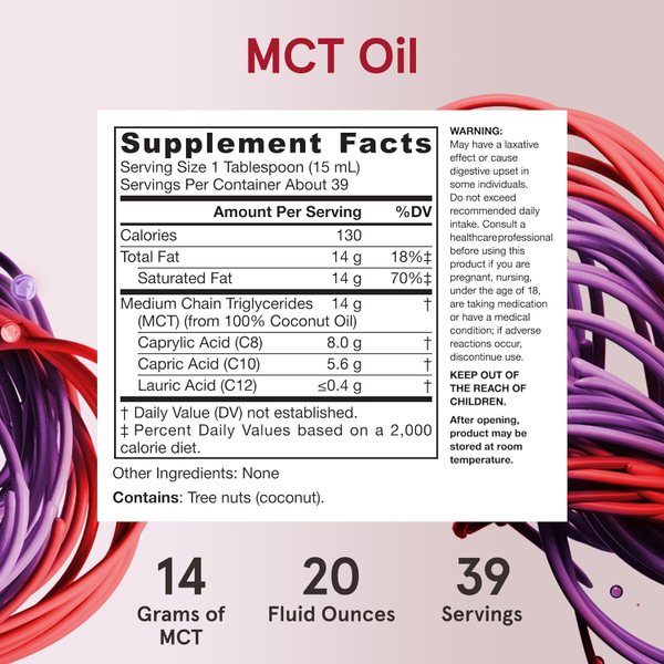 자로우 포뮬러스 비건 MCT 오일 무맛 무향 591ml 재로우 코코넛오일