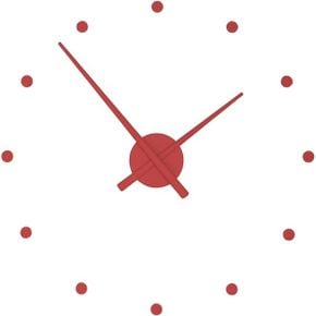 독일 노몬 벽시계 인테리어시계 1937019 NOMON Design Wall Clock MR010 red draft