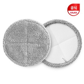 한경희 물걸레청소기 점보패드 극세사 원형 물걸레 호환 2장