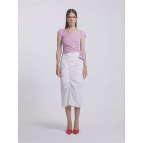 LAURENT DRAPING TOP_pink