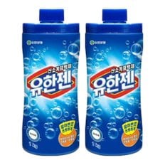 유한젠 산소표백제 분말형 용기 1kg X 2개