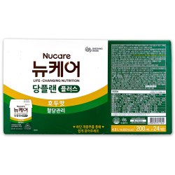 코스트코 대상 뉴케어 당플랜 플러스 호두맛 4.8L(200ml x 24개) 당류 ZERO
