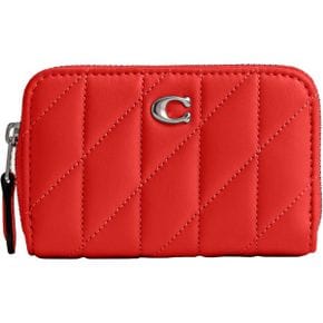 미국 코치 여성지갑 Coach Quilted Pillow 레더 Essential Small Zip Around Card Case 1827751