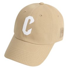 [N225AP261P]CLE 이니셜 자수SOFT CURVED CAP