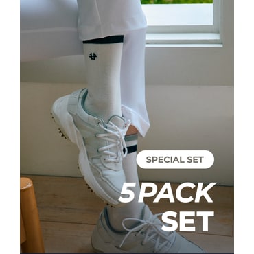 에이틴에이치 [SET] 맨 필드 크루삭스 5PCS