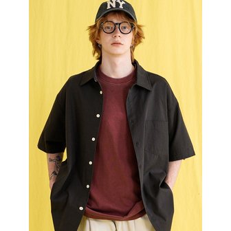 더블유브이프로젝트 멀티 옥스포드 반팔셔츠 차콜 JNSS7722