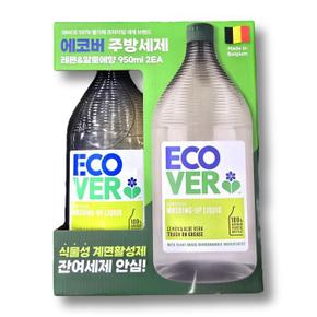 1+1 ECOVER 주방세제 레몬 알로에 950ml (S38650751)