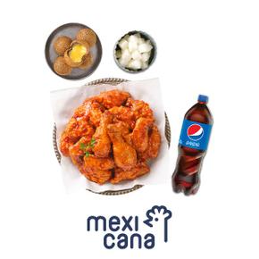 양념치킨+더블치즈볼+콜라1.25L