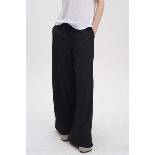 WLMP1022 MATTE PANT-BLACK