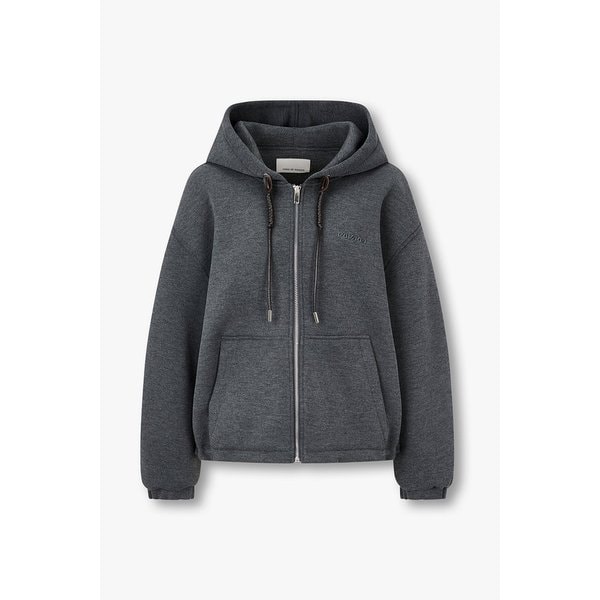 레더 스트링 저지 후디드 점퍼 7156120002172