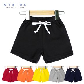 NY KIDS 무지 면반바지(데일리)