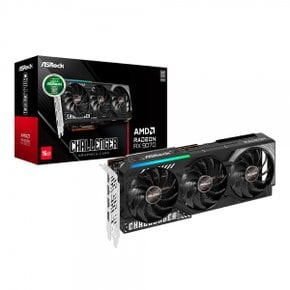 ASRock 라데온 RX 9070 Challenger D6 16GB 대원씨티에스 (컴퓨터 그래픽카드)