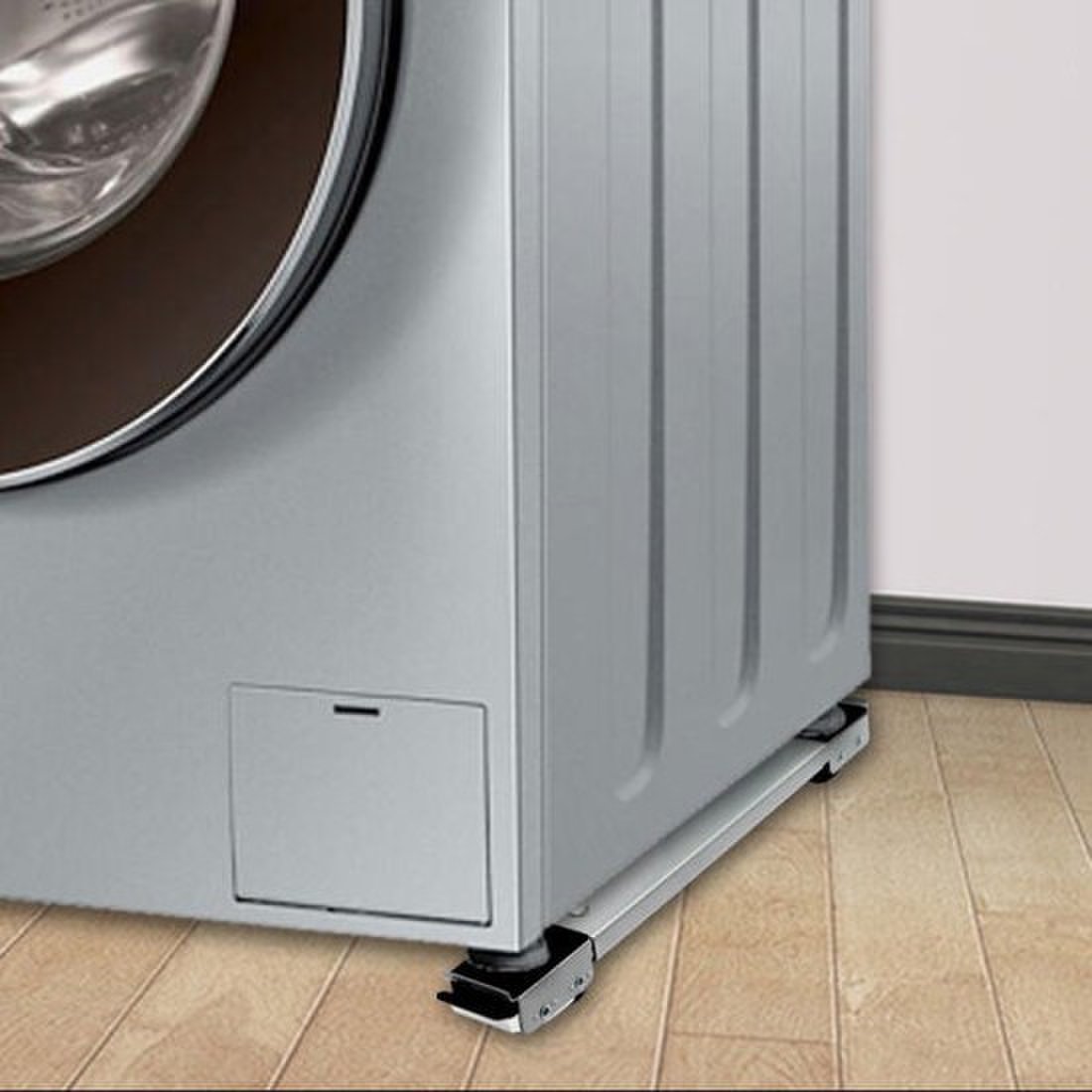 아트박스/예은 가구 세탁기 냉장고 다리 이동 레일 바퀴 받침대, 믿고 사는 즐거움 SSG.COM