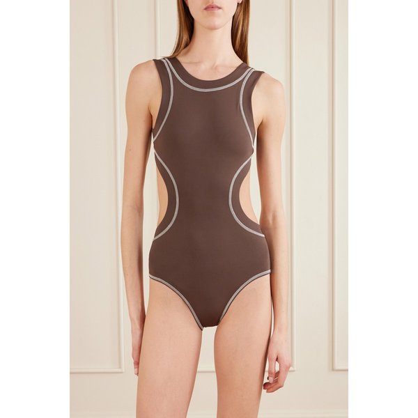 스타우드 돌체 원피스 수영복 브라운 46376663163018168