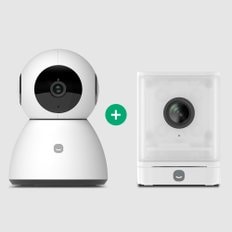 [1+1] 홈카메라 400만화소 4MP 큐브 & 스마트 홈캠 500만화소  5MP PRO+