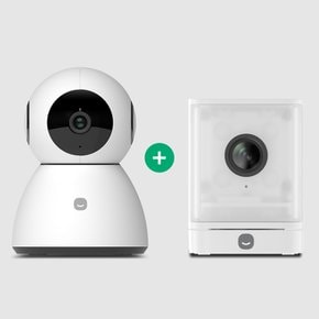 [1+1] 홈카메라 400만화소 4MP 큐브 & 스마트 홈캠 500만화소  5MP PRO+