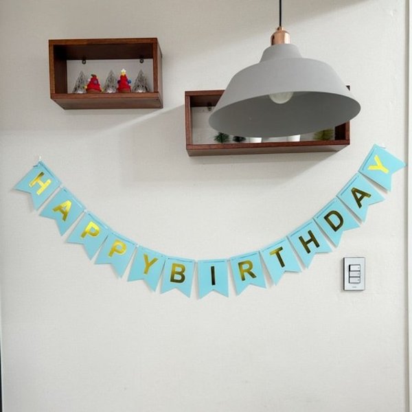 생일축하 가랜드 (WFHU0Z6)