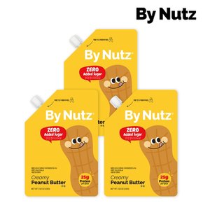 [바이넛츠] 하이올레익 땅콩버터 크리미 100g x 3개입