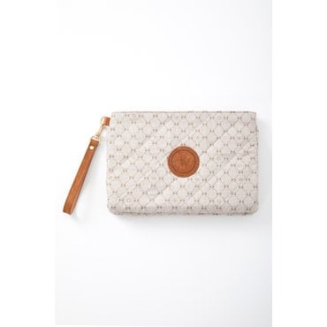 A.O.W PATTERN QUILTING POUCH _A22CBG132