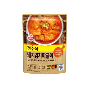 오뚜기 청주식 돼지고기김치짜글이450g