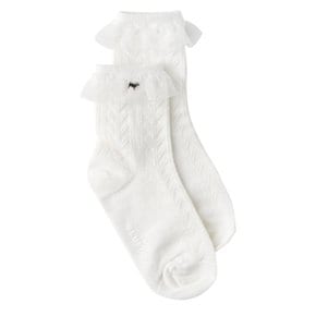 레이스1종단말CR(26119-810-50)아동 초딩 레이스 양말