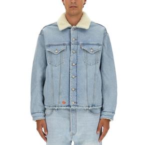 [해외배송] 23 F/W ERL LEVIS 데님 자켓 X ERL ERL07J201_BLUE B0040742848